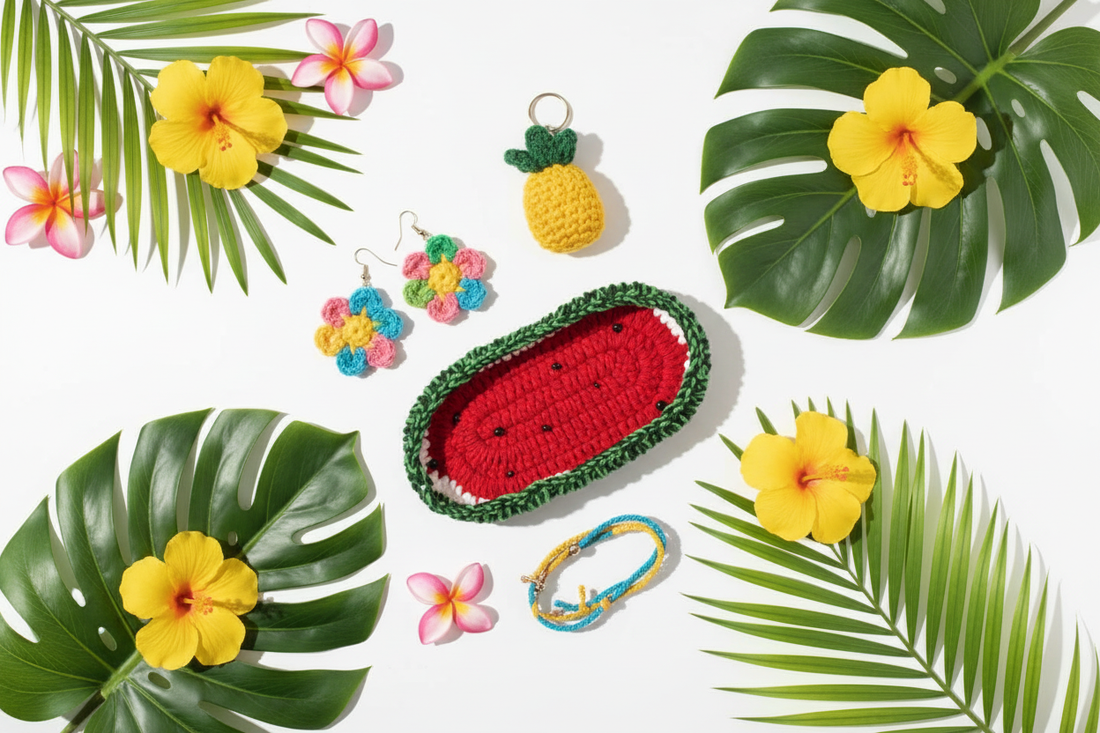 Crochet Watermelon: A Tropical Summer Accessory Guide