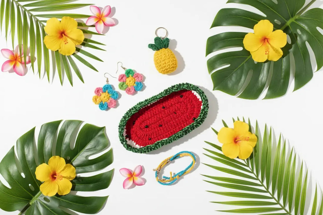 Crochet Watermelon: A Tropical Summer Accessory Guide