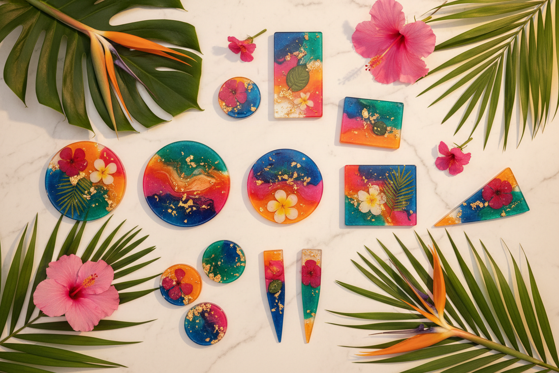 Tropical Resin Art: How Island Inspiration Shapes Our Designs
