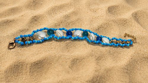 Caribbean Sea Shell Bracelet
