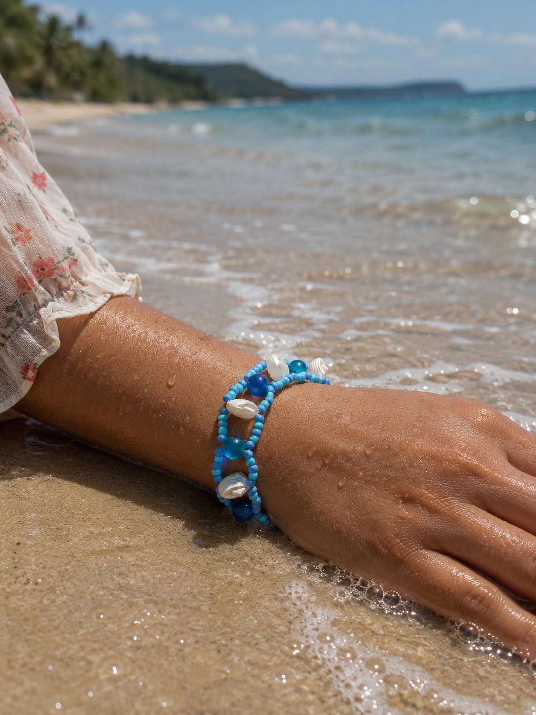 Caribbean Sea Shell Bracelet