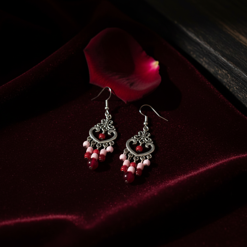 Earrings Dark Velvet