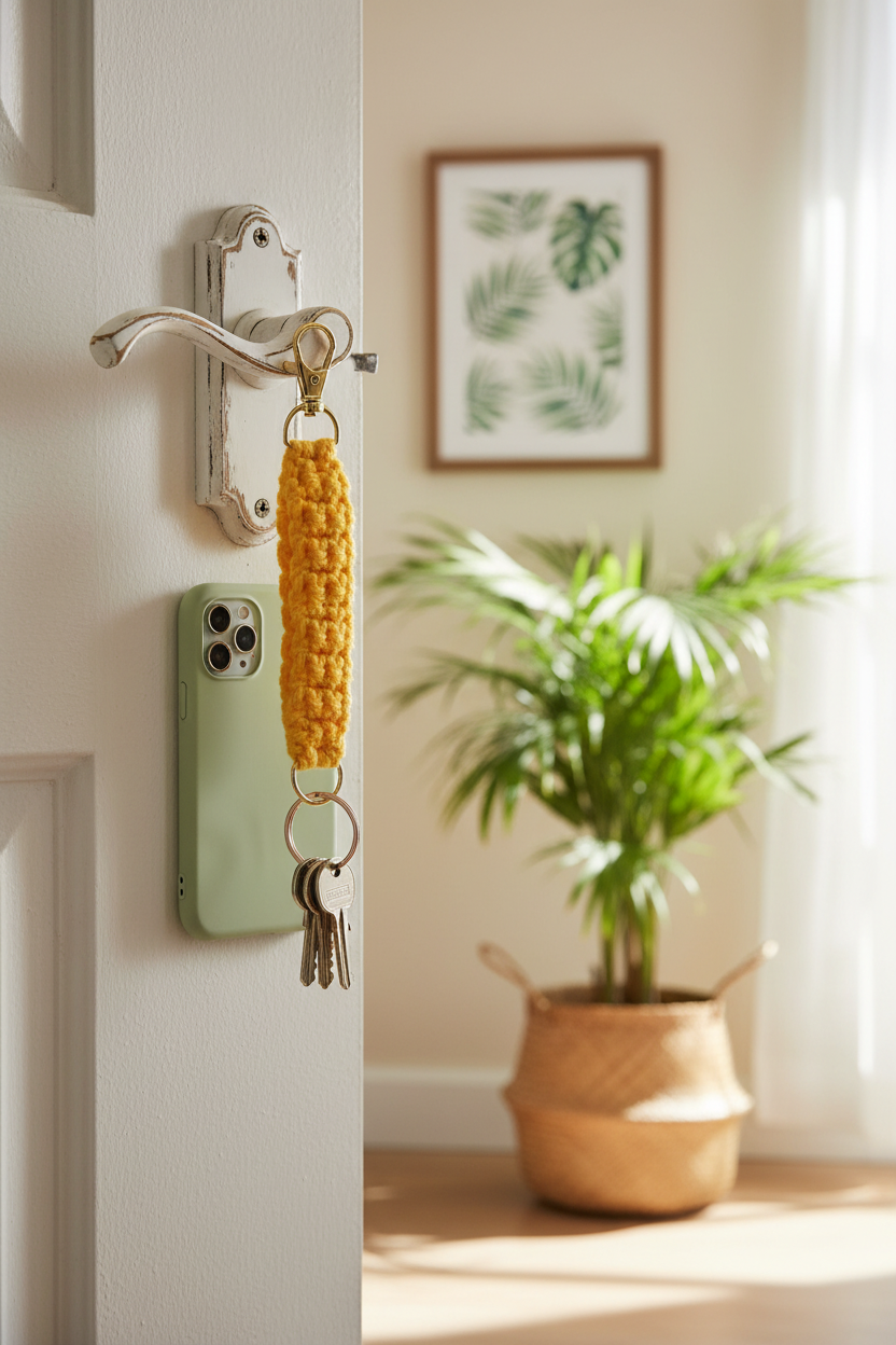 Keychain Hanging Product Shot