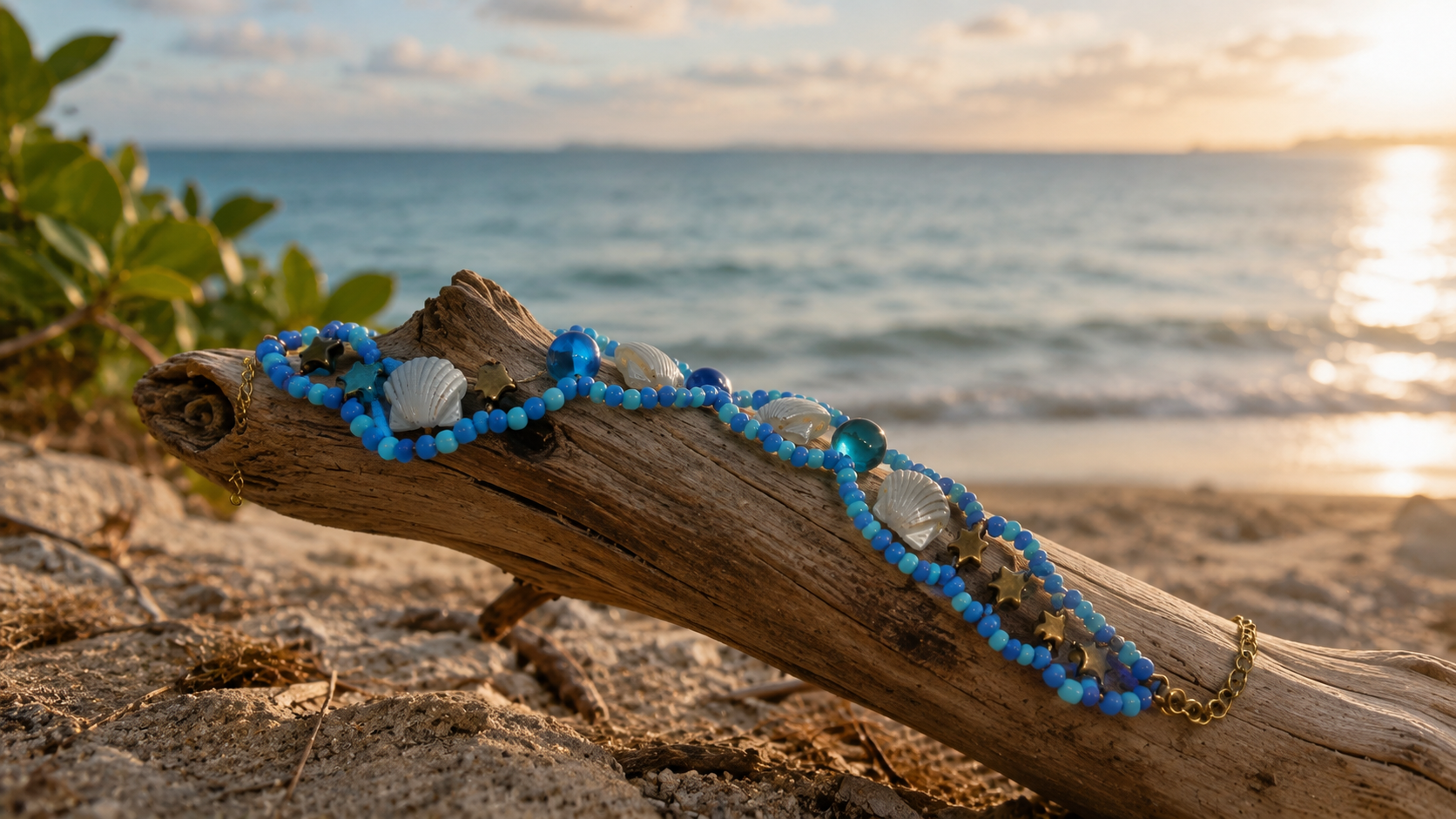 Caribbean Sea Shell Bracelet