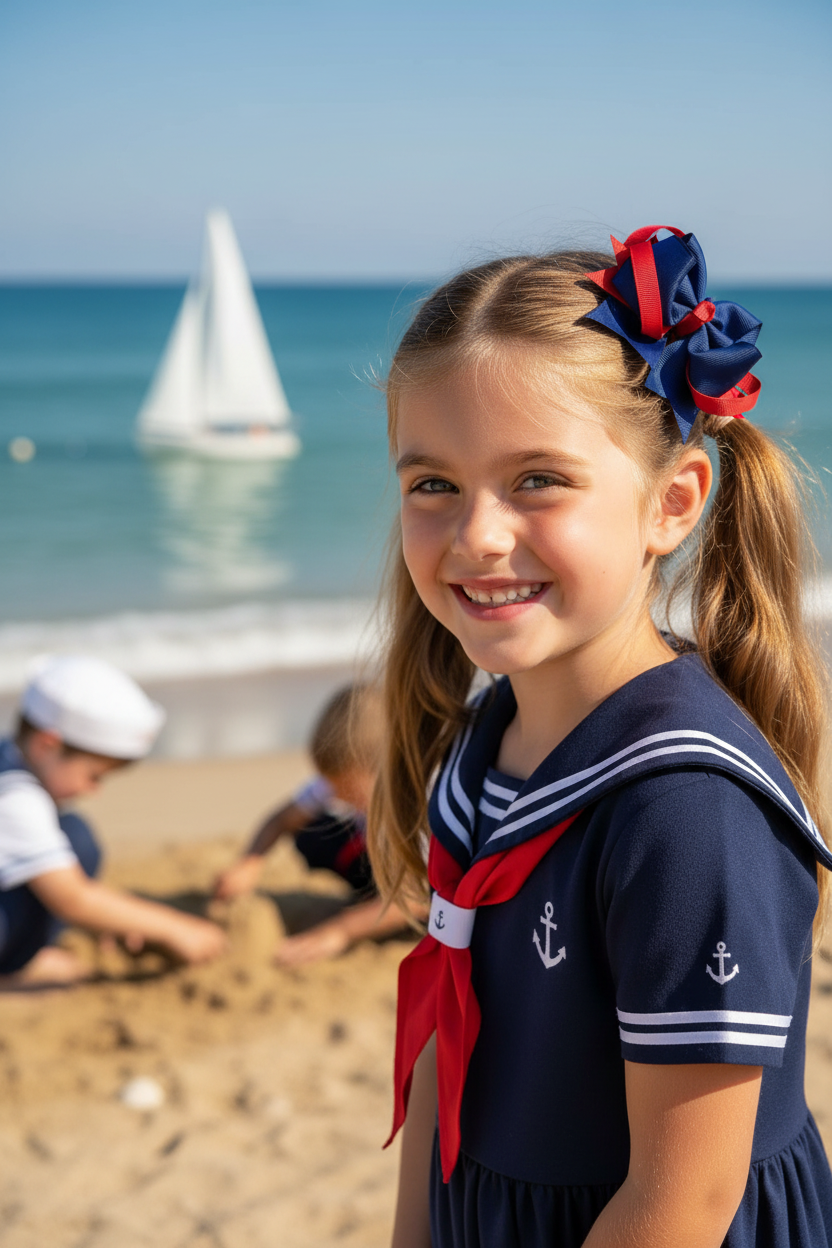 Sailor Sweetheart bow with costume